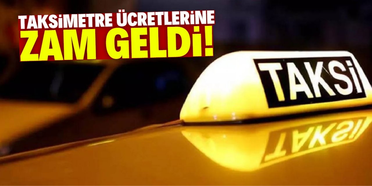 Konya'ya komşu şehirdeki taksilerde bekleme ücreti 96 liraya yükseldi!