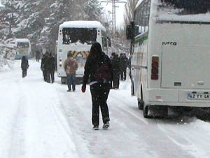Konya'da 4 ilçede okullar bugün de tatil