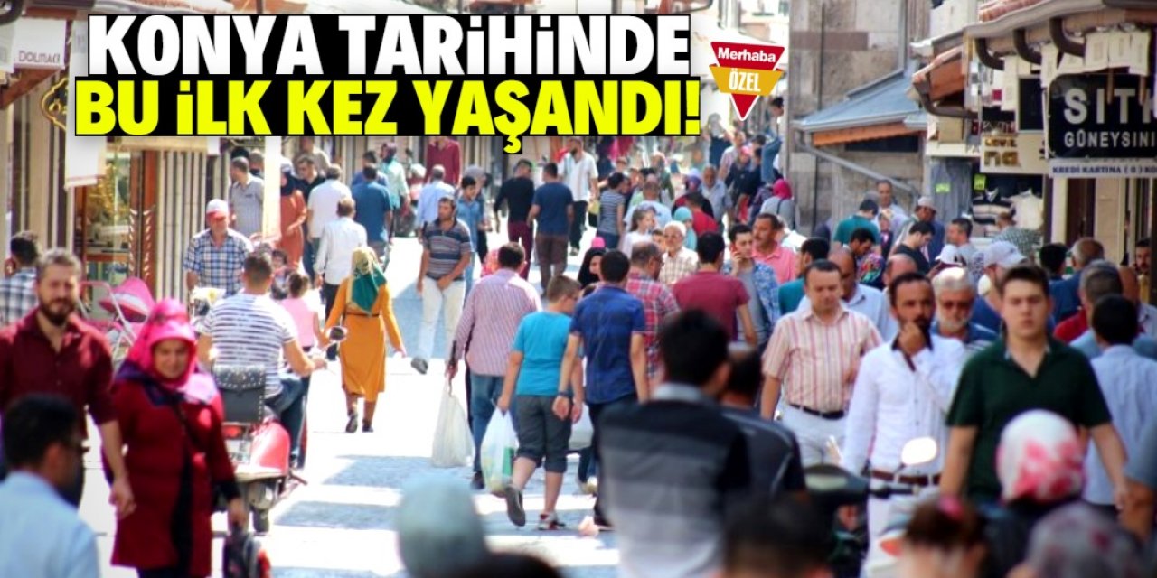 Konya tarihinde bu ilk kez yaşandı! Uzmanlar ve vatandaş duruma şaşırdı