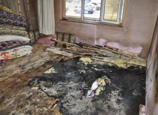 Seydişehir'de yangın