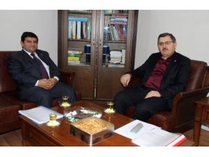 Vali Mayda, Memur-sen Genel Başkanı Gündoğdu’yu Ziyaret Etti