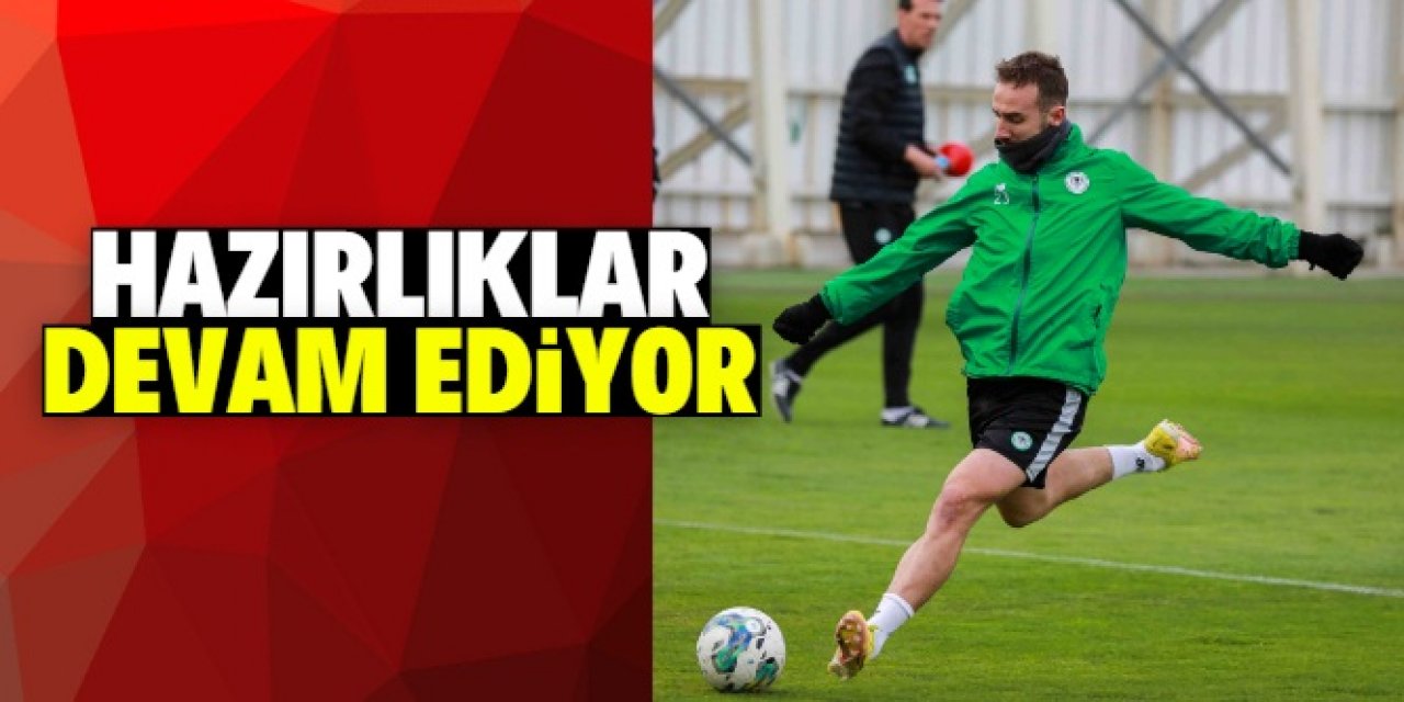 Konyaspor'da Başakşehir maçı hazırlıkları sürüyor
