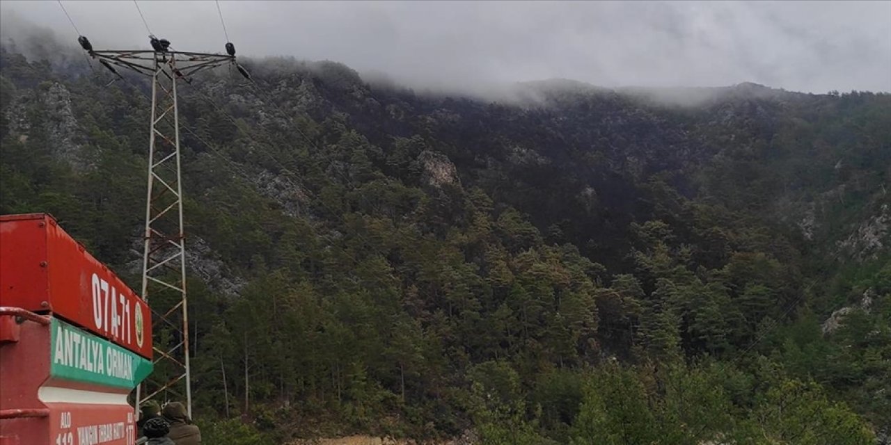 Alanya'daki orman yangını kontrol altına alındı