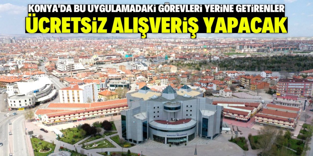 Konya belediyesi ödül dağıtıyor! Sadece bunu yapmalısınız