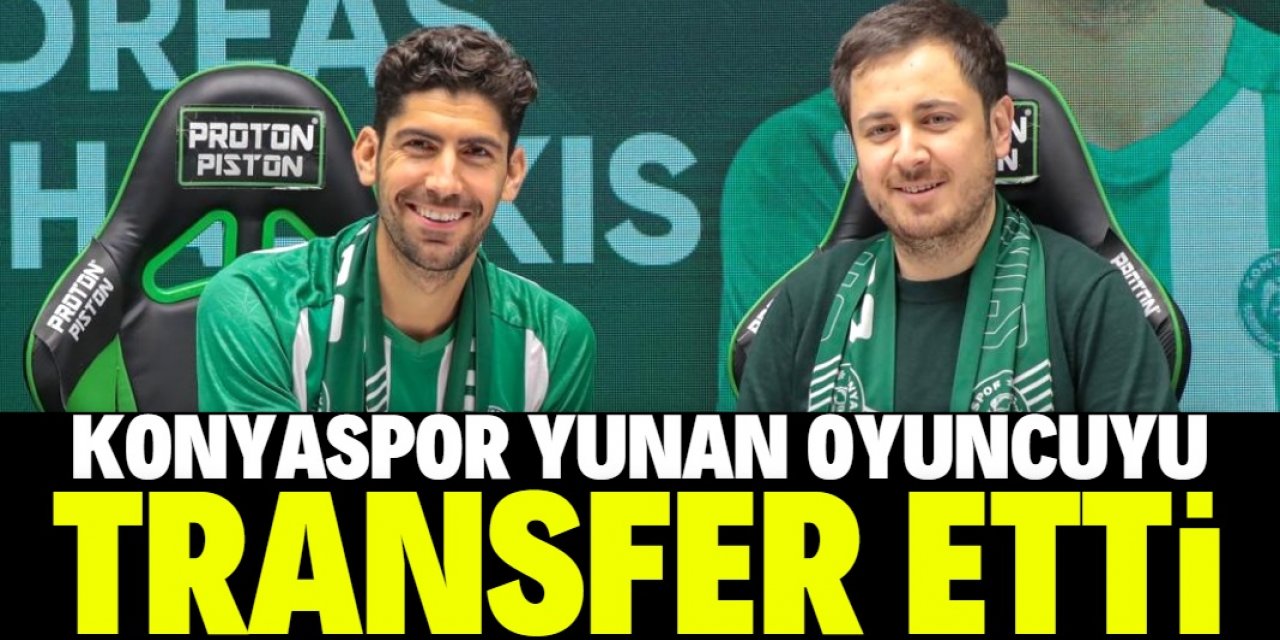 Konyaspor ilk imzayı Yunan oyuncuya attırdı