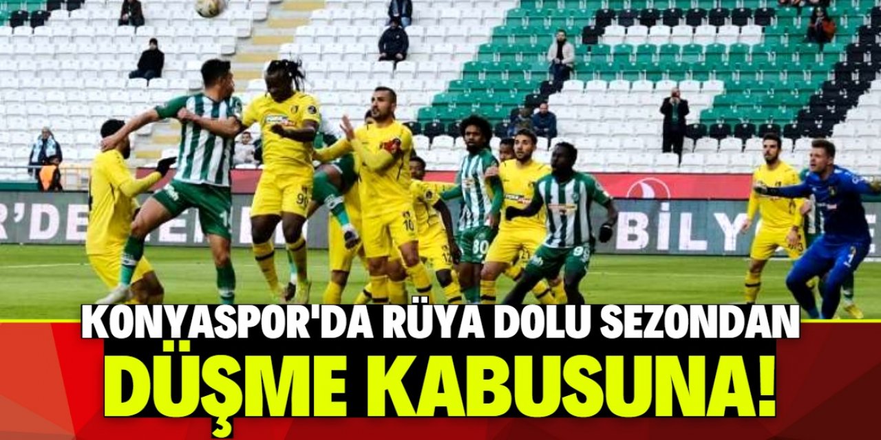 Konyaspor’da çöküş ve kaos!