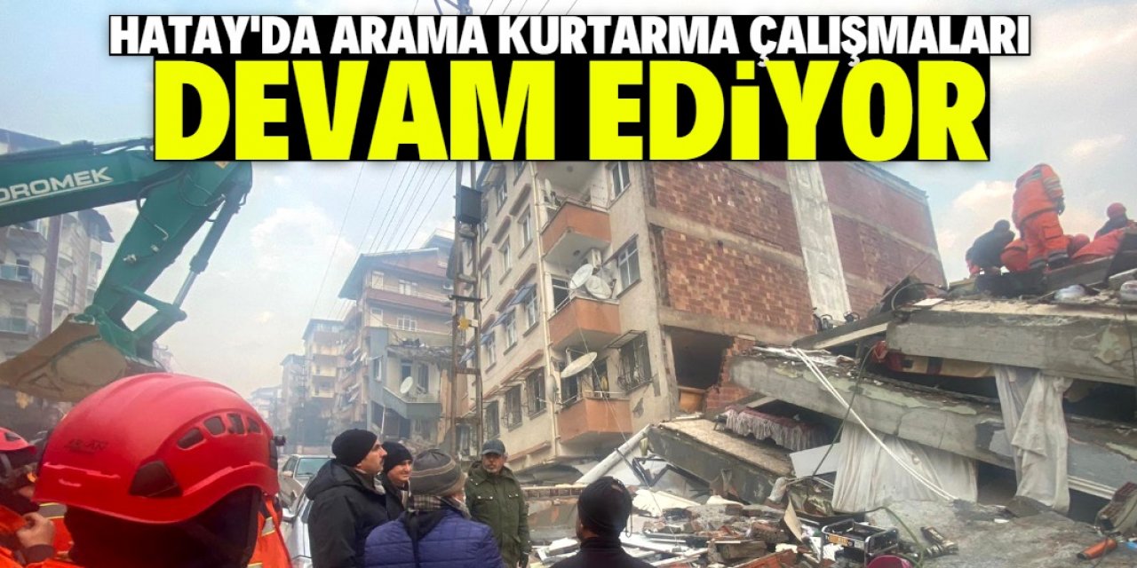 Konya Büyükşehir Belediyesi'nin Hatay’daki çalışmaları devam ediyor