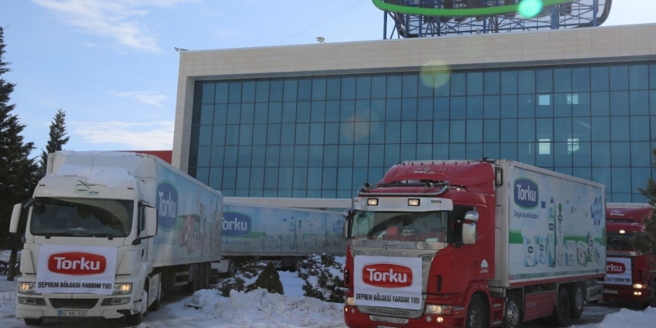 Konya Şeker'den afetzedelere gıda yardımı