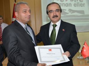 Sevgiye Uzanan Eller’e Teşekkür Belgesi