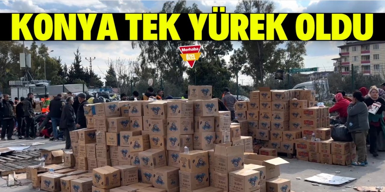 Konya tek yürek oldu