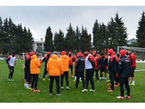 Galatasaray'da Gençlerbirliği Mesaisi Sürüyor