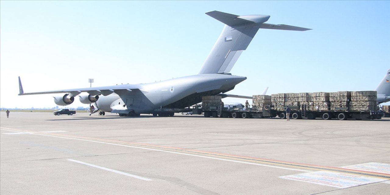BAE, Türkiye ve Suriye'deki depremzedeler için bugüne kadar 91 yardım uçağı gönderdi