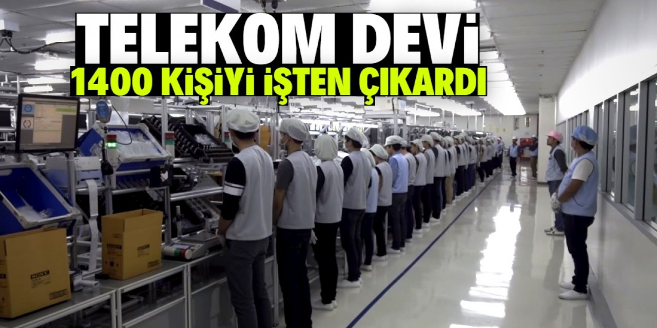 Telekom devi 880 milyon dolar tasarruf etmek için 1400 kişiyi işten çıkardı