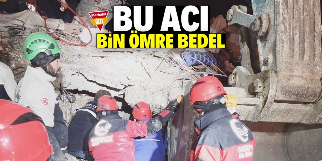 Bu acı bir ömür değil bin ömür devam eder