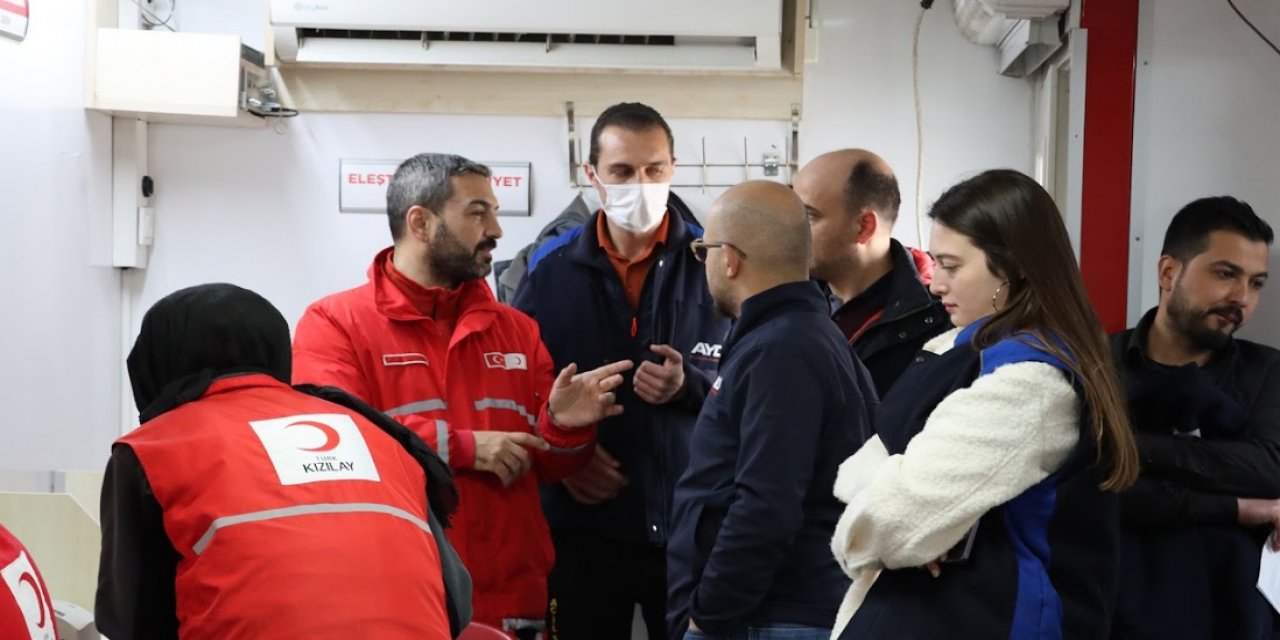 AYD’den afetzedeler için kan bağışı