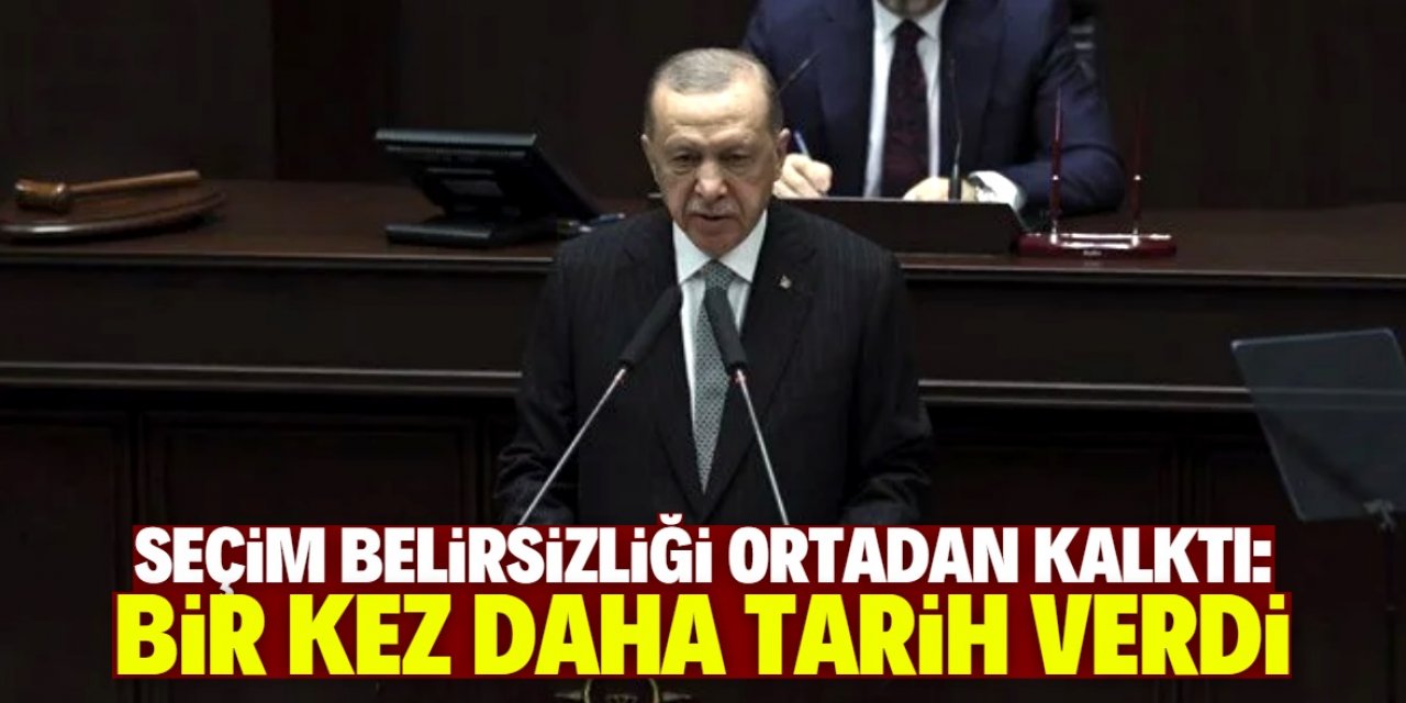 Seçim tarihini bir kez daha bu sözlerle duyurdu