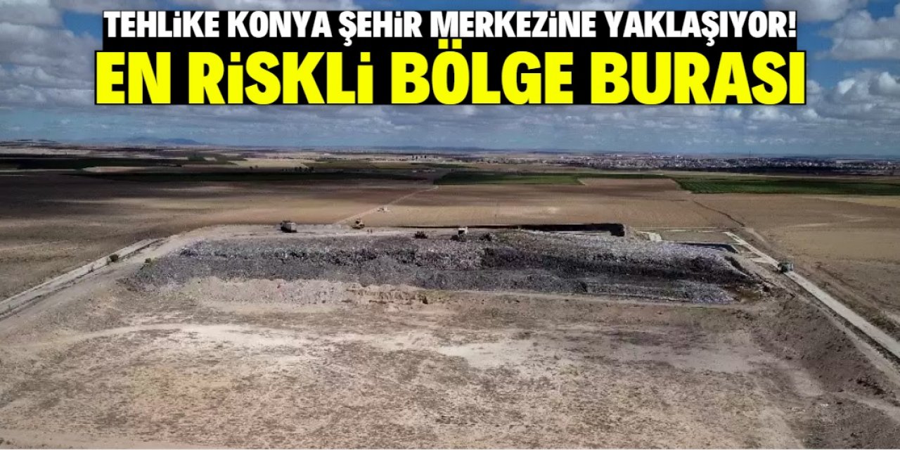 Konya merkezde obruk tehlikesi