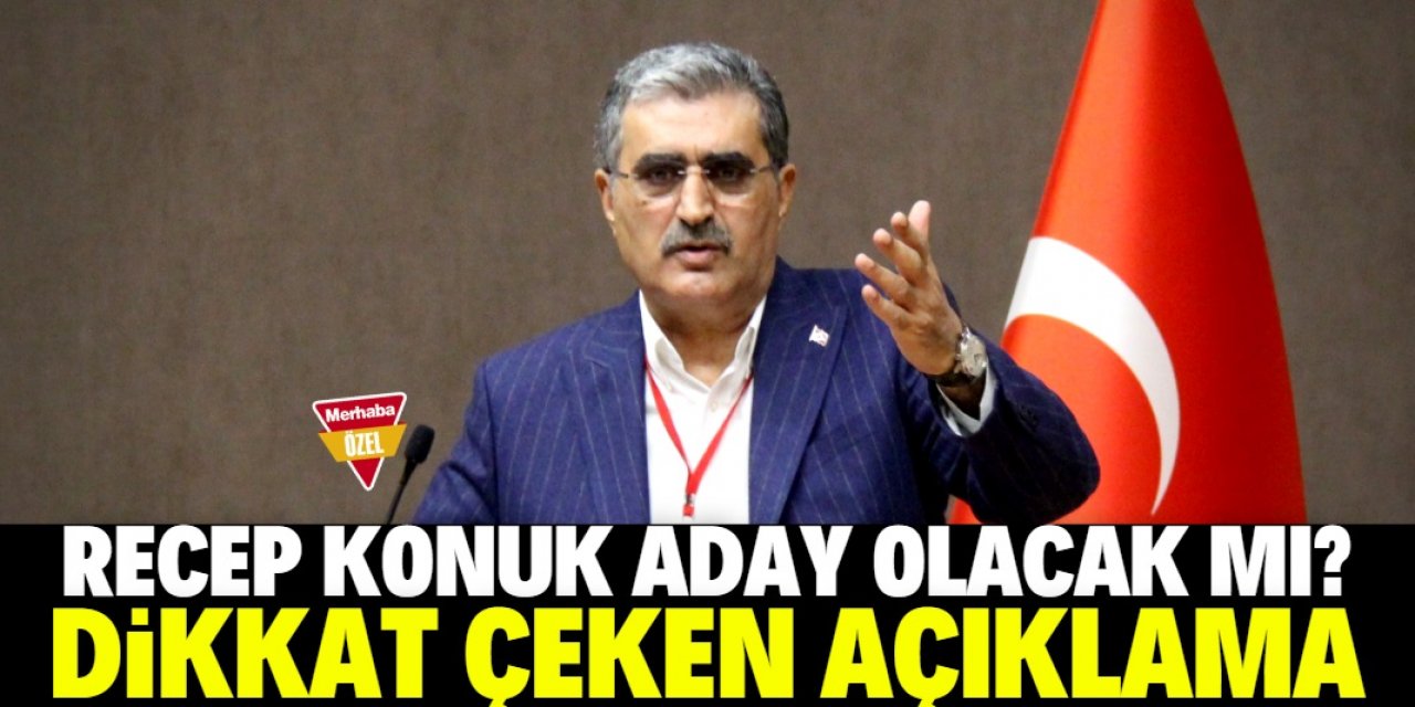 Konyalıların yakından tanıdığı Recep Konuk'tan önemli seçim açıklaması