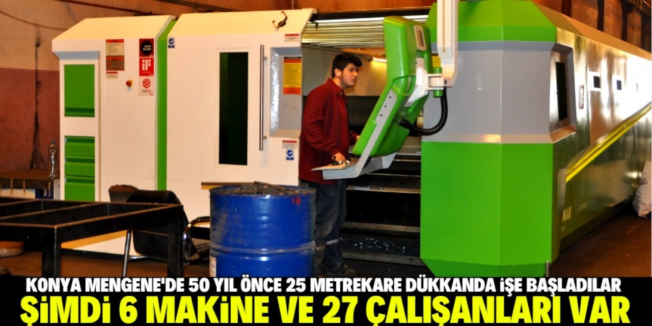 Konyalı sanayici yeni bir makine satın aldı: 27 çalışanı var
