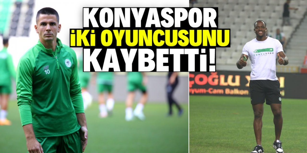 Bu iki ismi gören Konyaspor'a haber versin