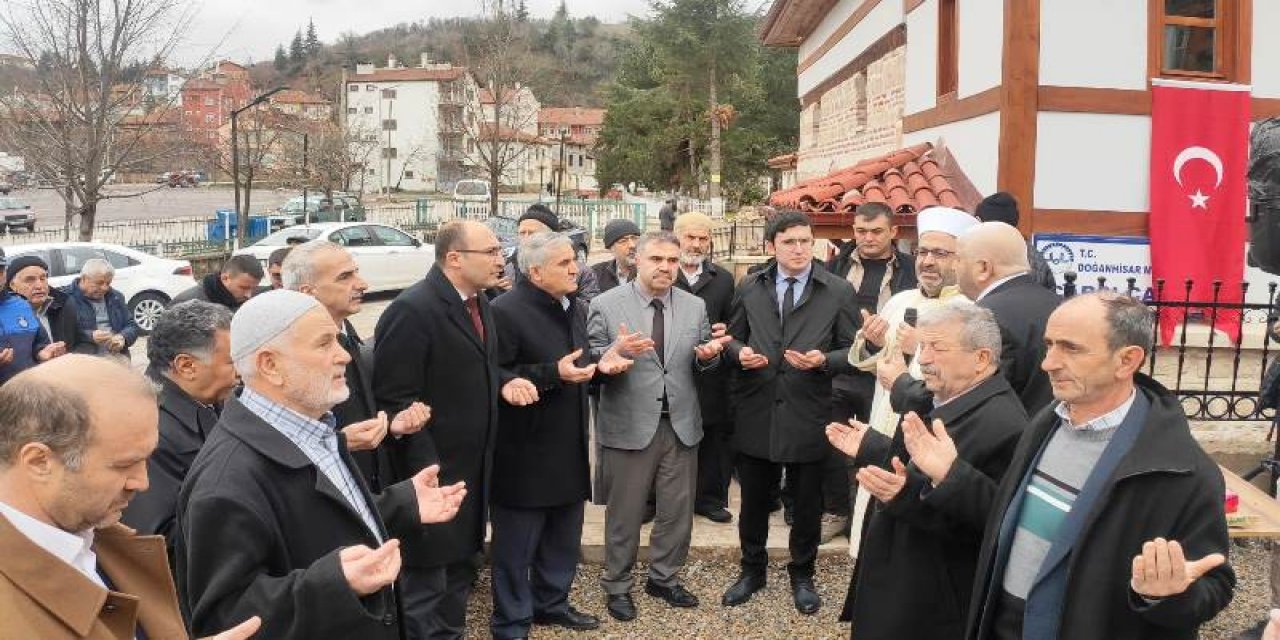 502 yıllık Pazar Camii  yeniden ibadete açıldı