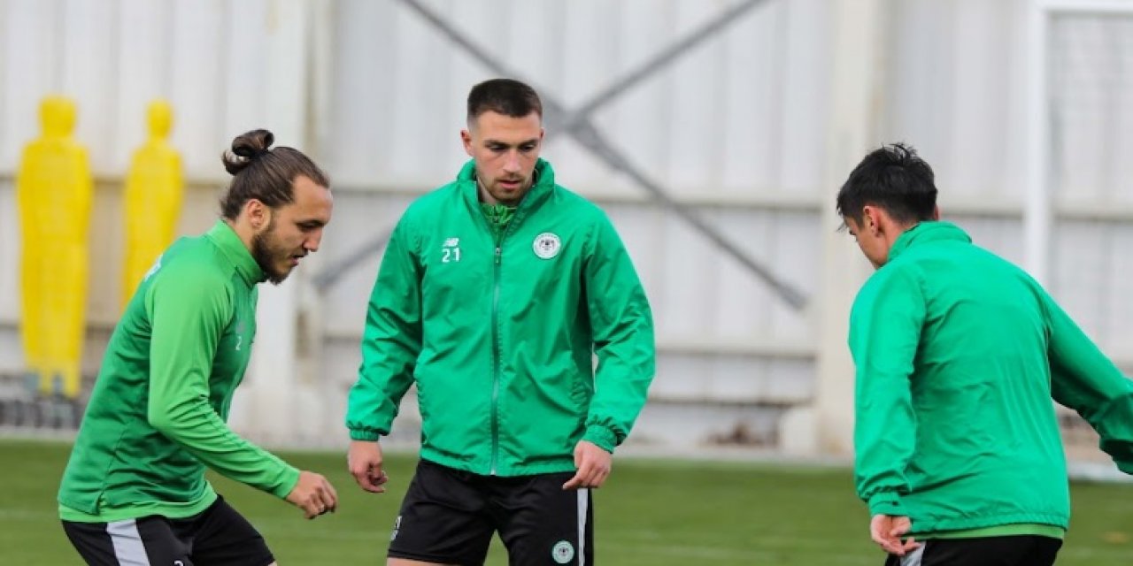 Konyaspor’da  Ümraniyespor maçının hazırlıkları başladı