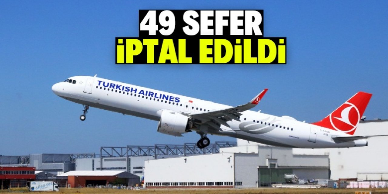 THY'nin Almanya uçuşları iptal edildi