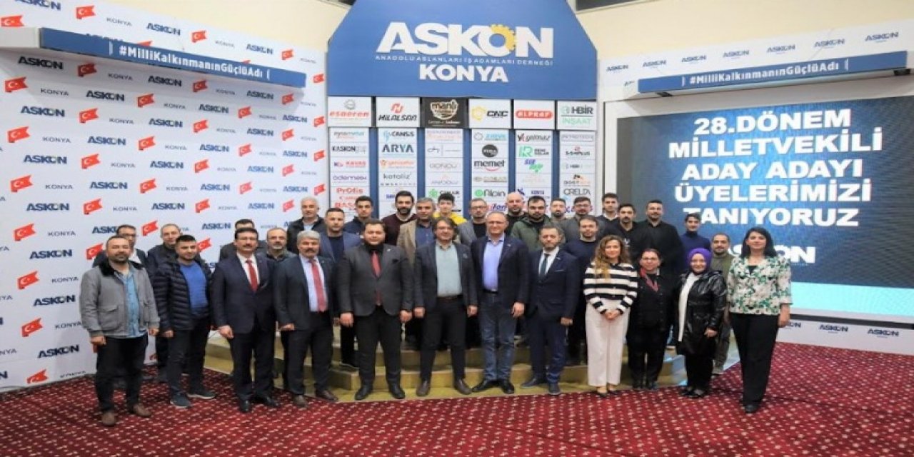 Aday adayları ASKON  Konya’da buluştu