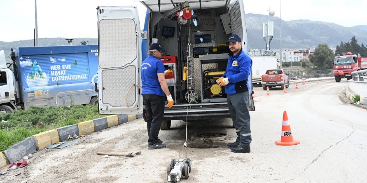 Konya'da robot kameralar işleri kolaylaştırıyor