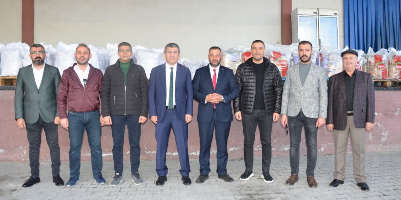 Gelecek Partisi Konya, Ramazan paketlerini afetzedelere gönderiyor