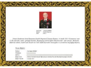 Teoman Koman, Pazartesi Defnedilecek