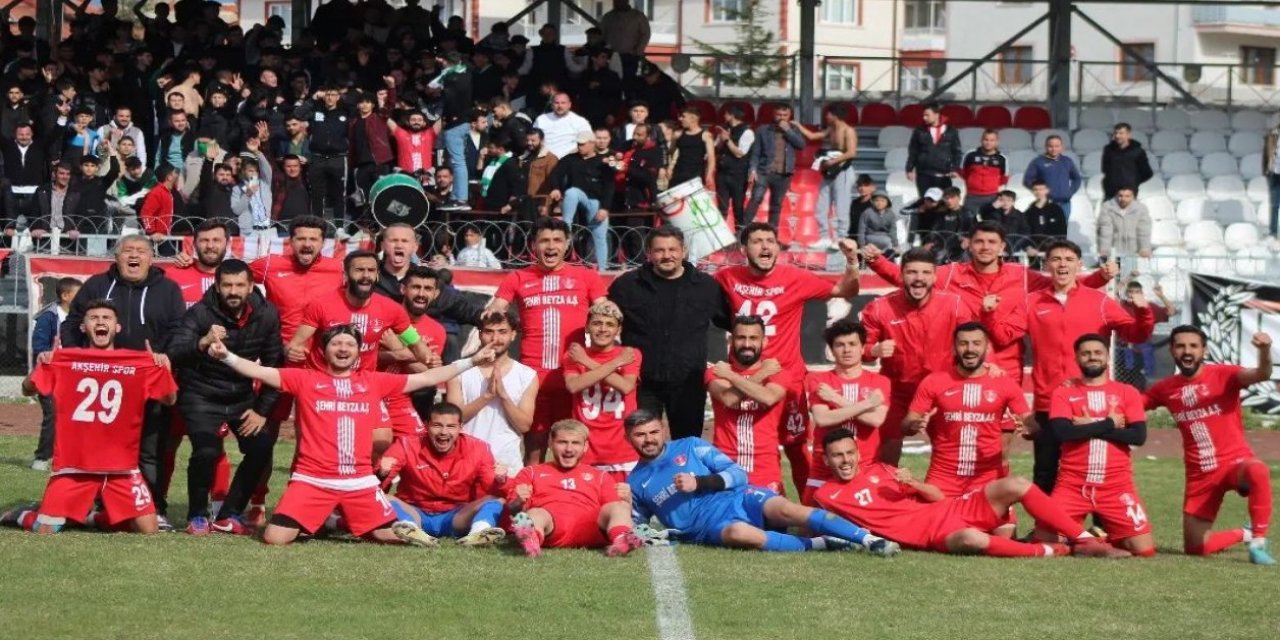 Akşehirspor şampiyonluğu garantiledi