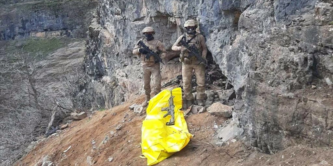 Turuncu kategoride aranan PKK'lı terörist Hakkari'de etkisiz hale getirildi