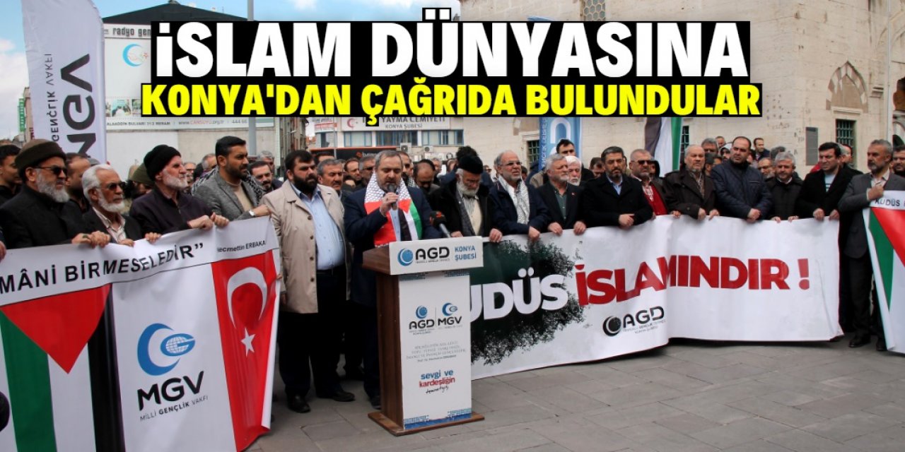 İslam dünyasına Konya'dan çağrıda bulundular