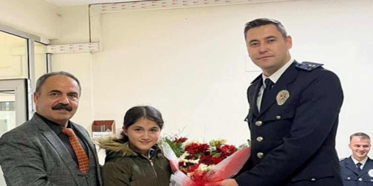 Öğrenciler Polis Haftası’nı kutladı