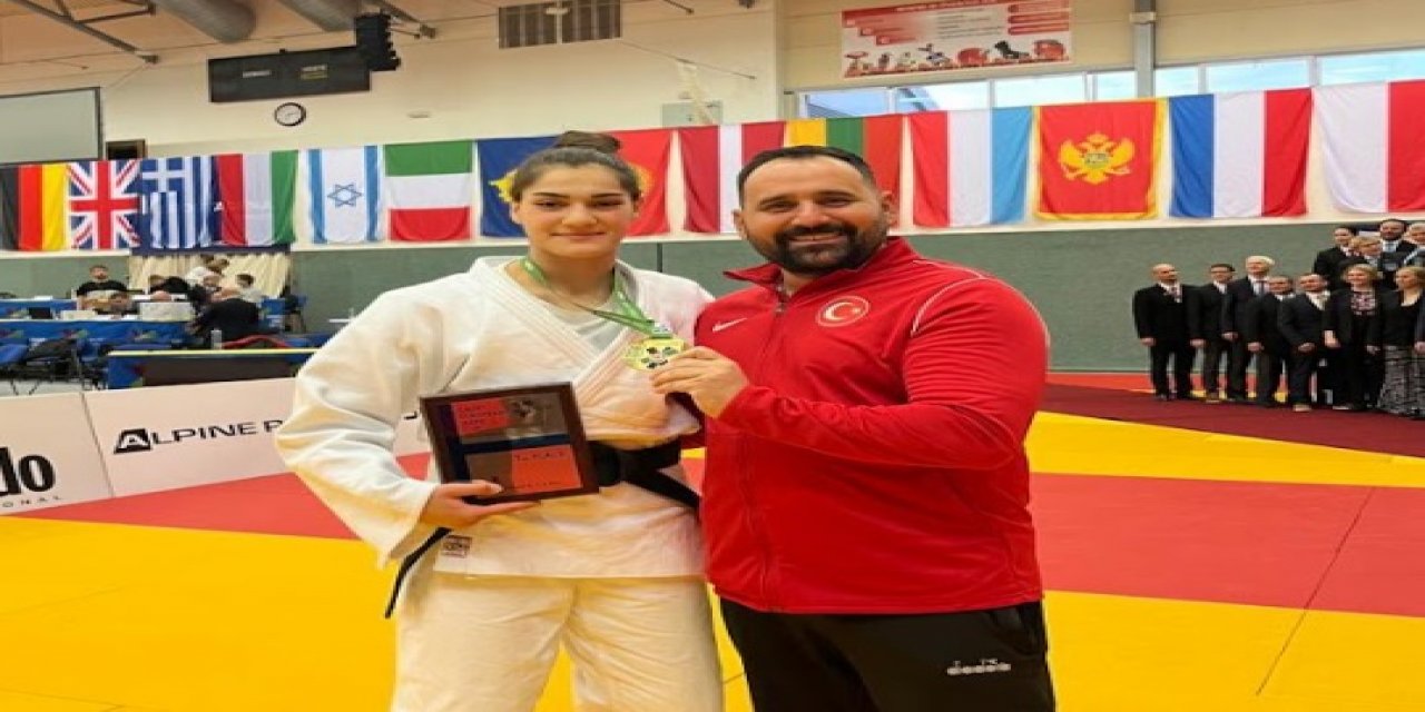 Büyükşehir Belediyesporlu judocu Konya’nın gururu oldu