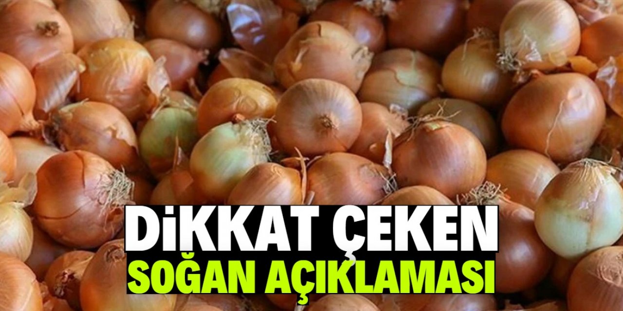 Türkiye'de yeterli miktarda soğan var mı?