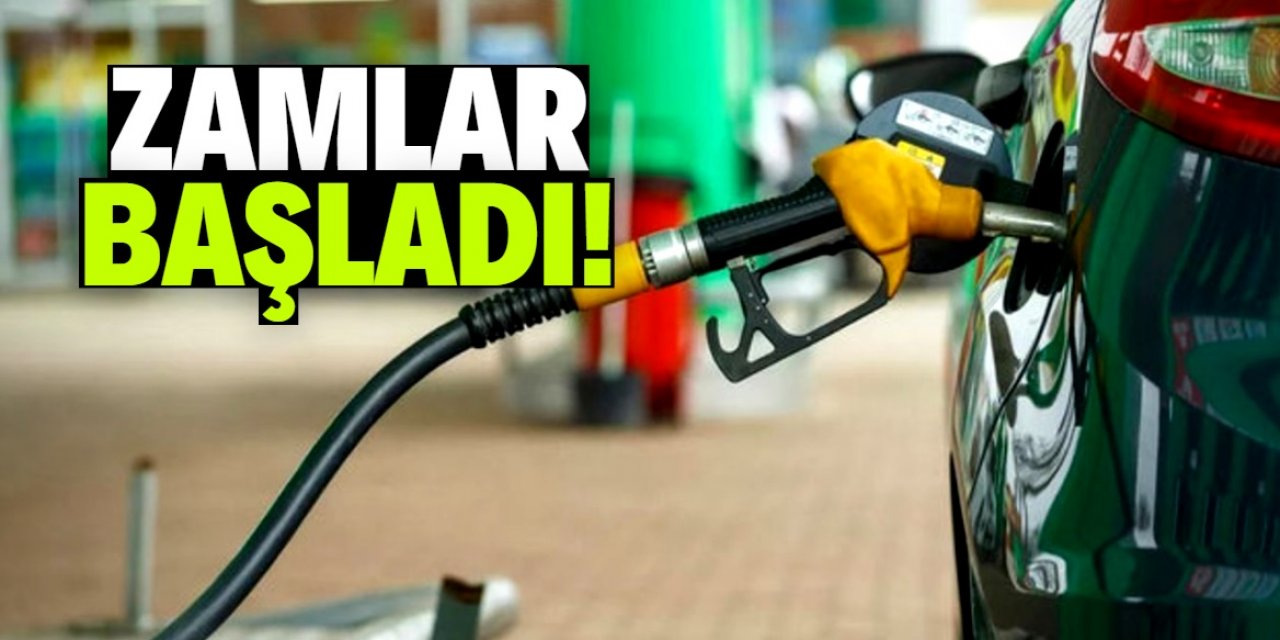 Benzin ve motorin fiyatları yine gaza bastı!