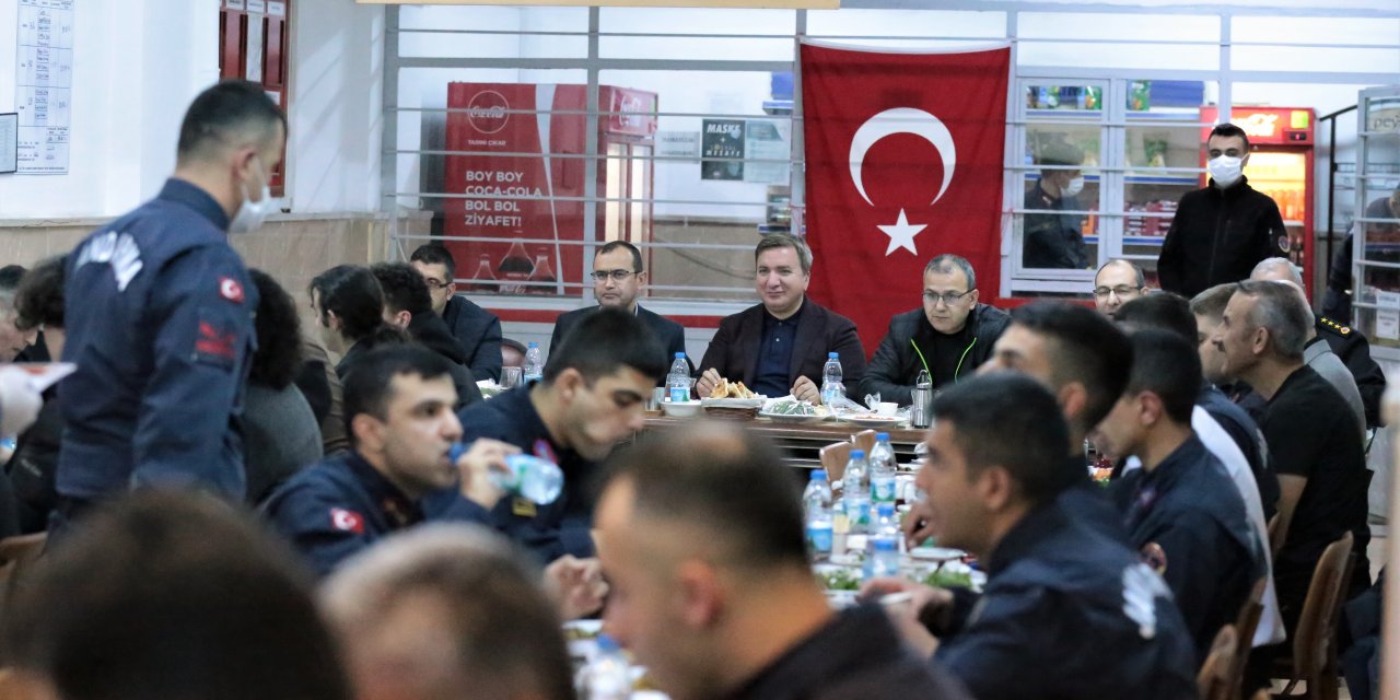 Aydoğdu’dan   askerlerle sahur