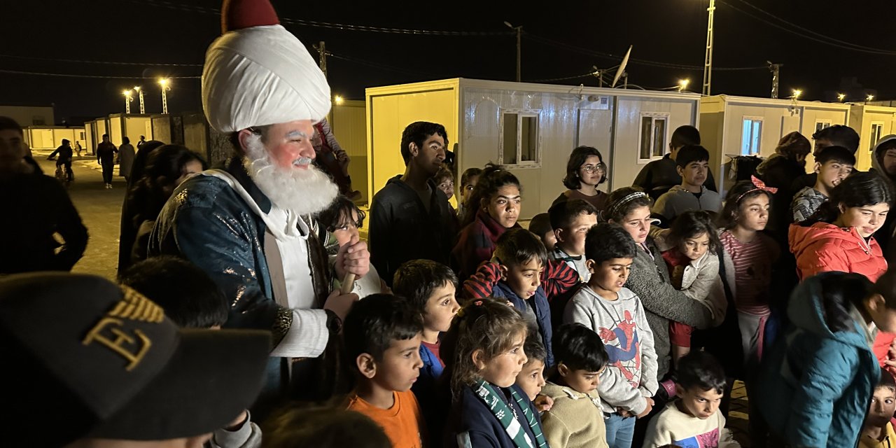 Selçuklu’dan depremzede çocuklara moral etkinliği