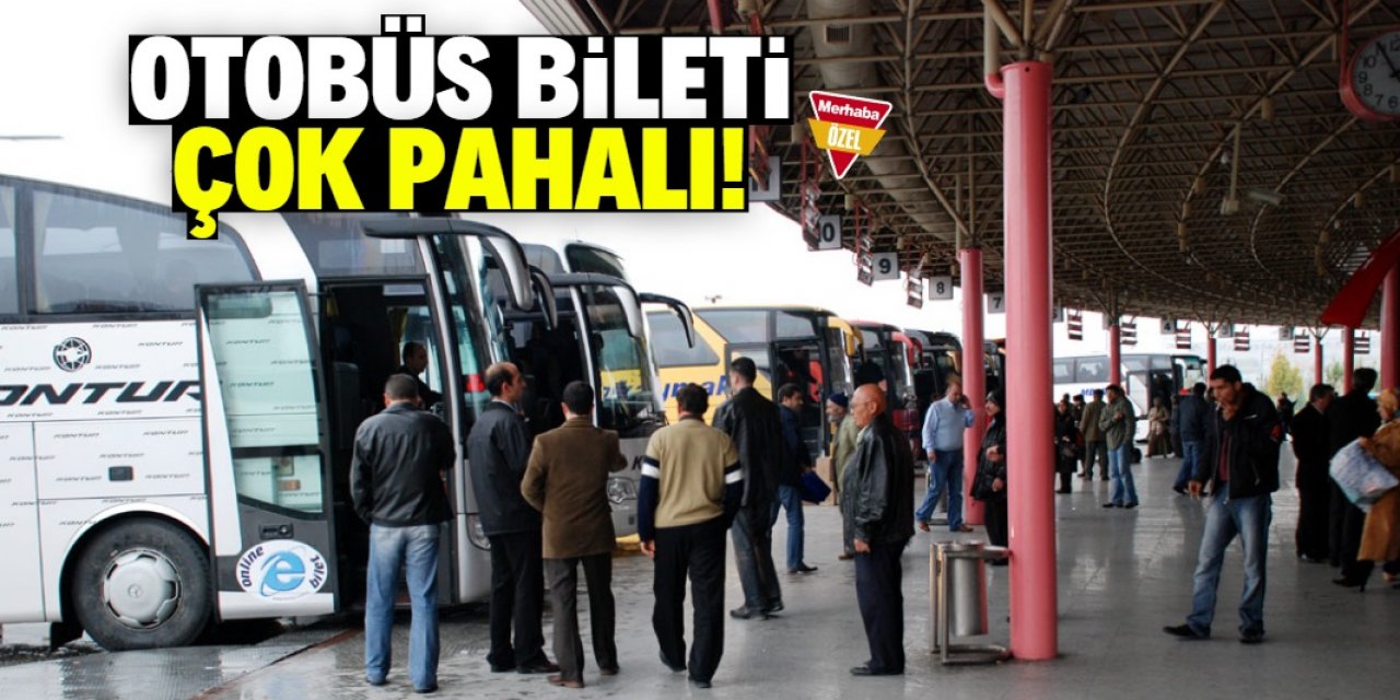 Konya'dan diğer şehirlere seyahat edecek olanlar bilet fiyatına isyan ediyor