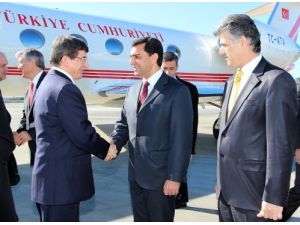 Davutoğlu Kktc'den Ayrıldı