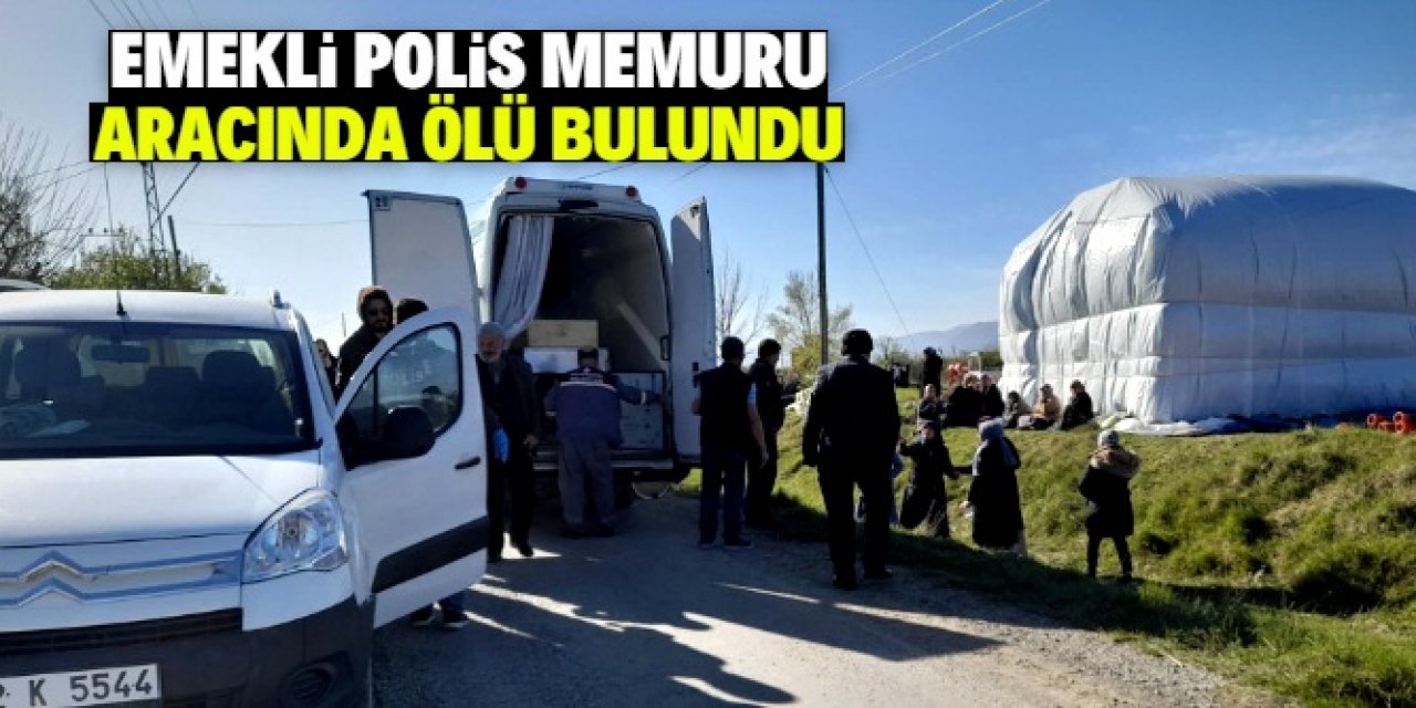 Konya'da emekli polis memuru aracında ölü bulundu