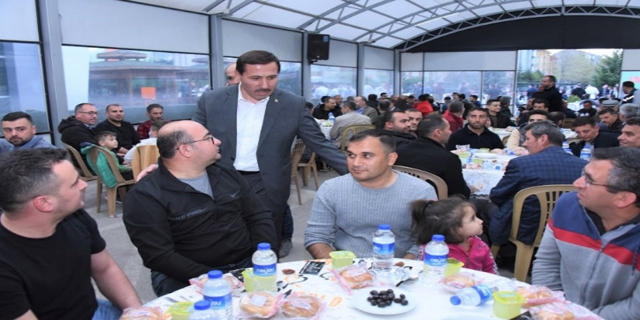 Kılca’dan belediye çalışanları ile iftar