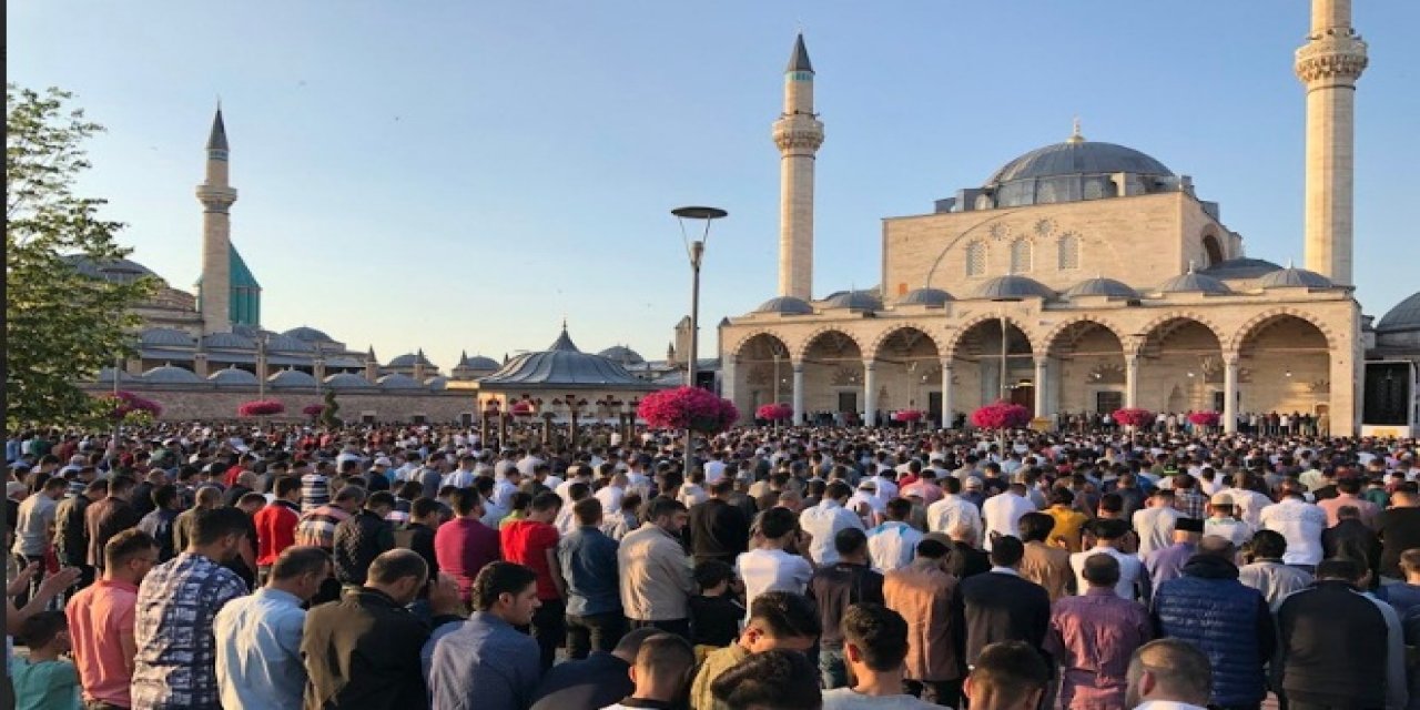 Konya’da bayram namazı saati belli oldu