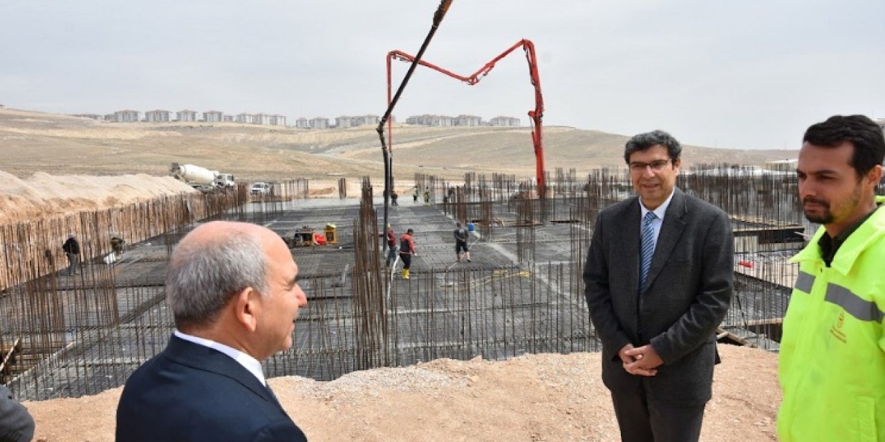 Konya'da AMATEM inşaatı devam ediyor