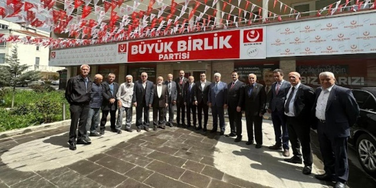 BBP Konya bayramlaşma programında bir araya geldi