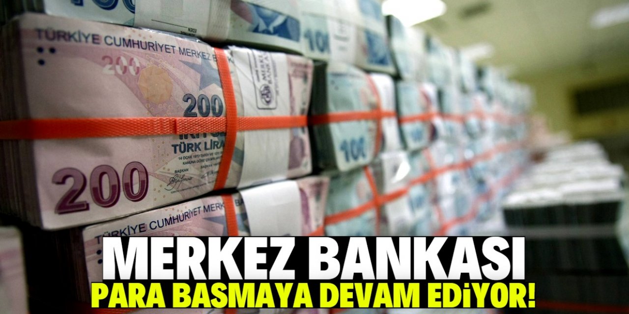 Merkez Bankası iki haftada 73 milyar lira bastı!