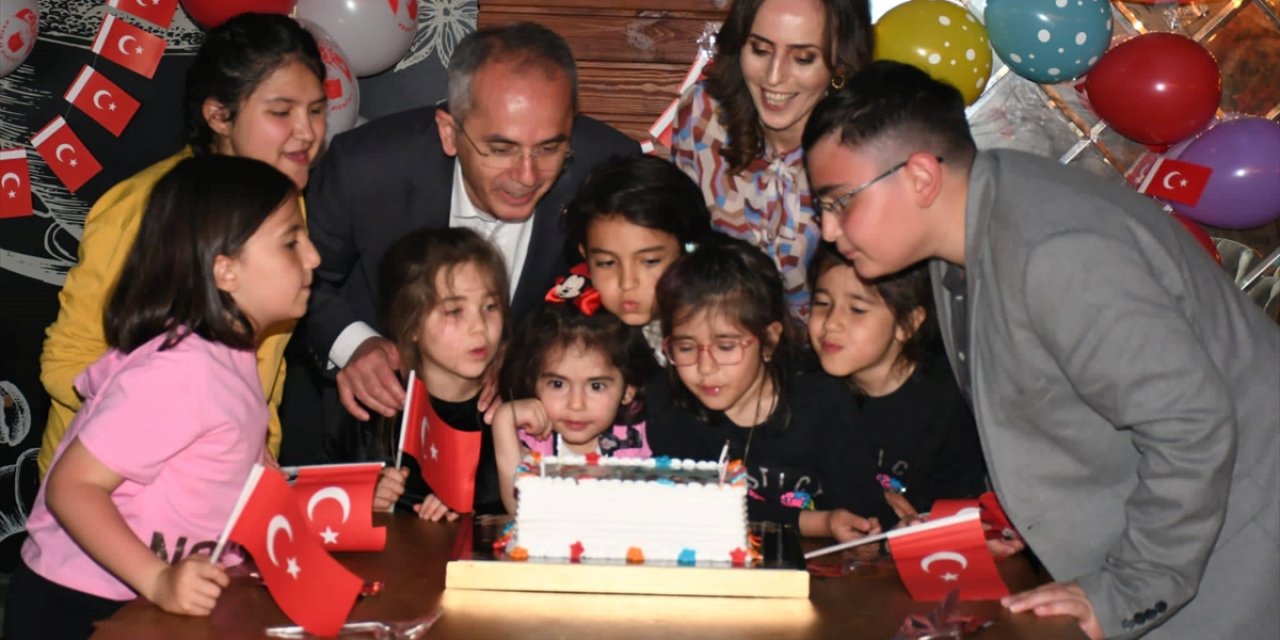 Seydişehir'de şehit çocuklarına bayram kutlaması