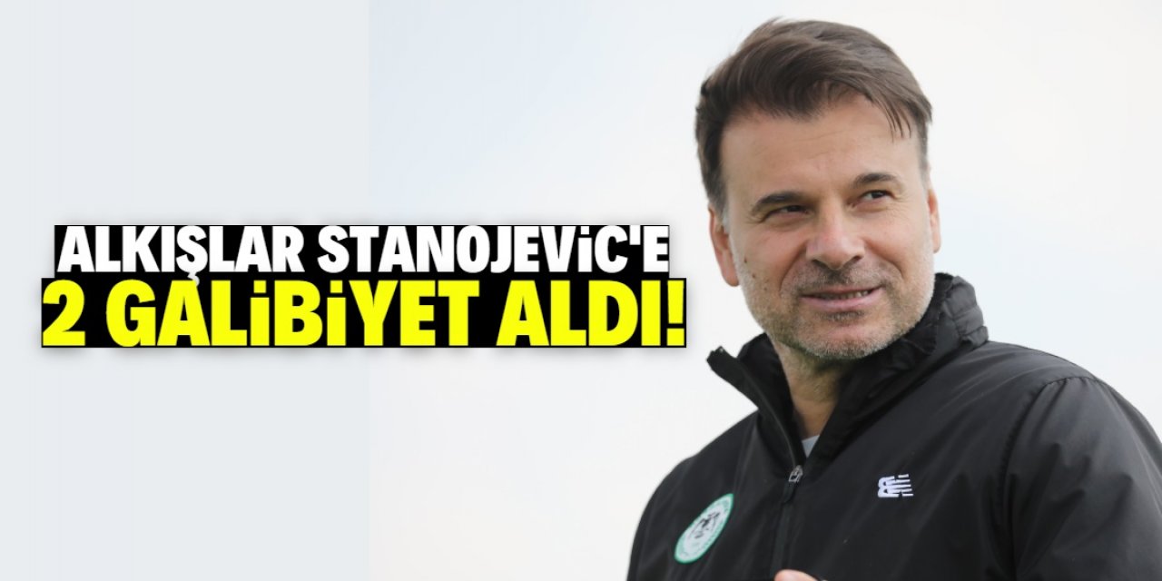 Konyasporlu Stanojevic 10'da 2 yaptı!